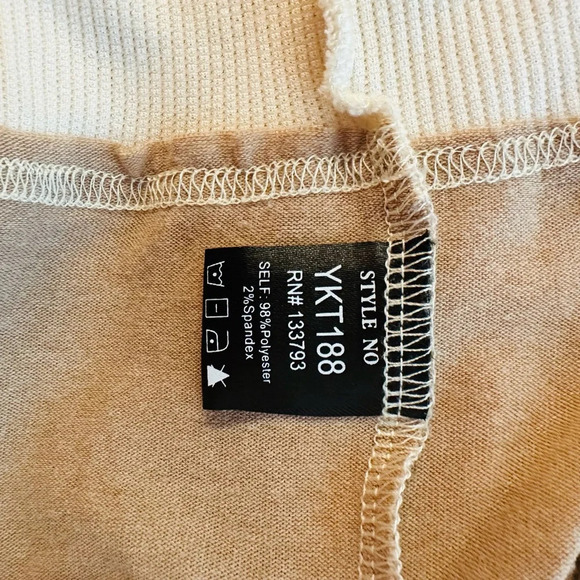 POL ~ Women’s lightweight sleeveless two-tone hoodie top size L - Picture 7 of 8